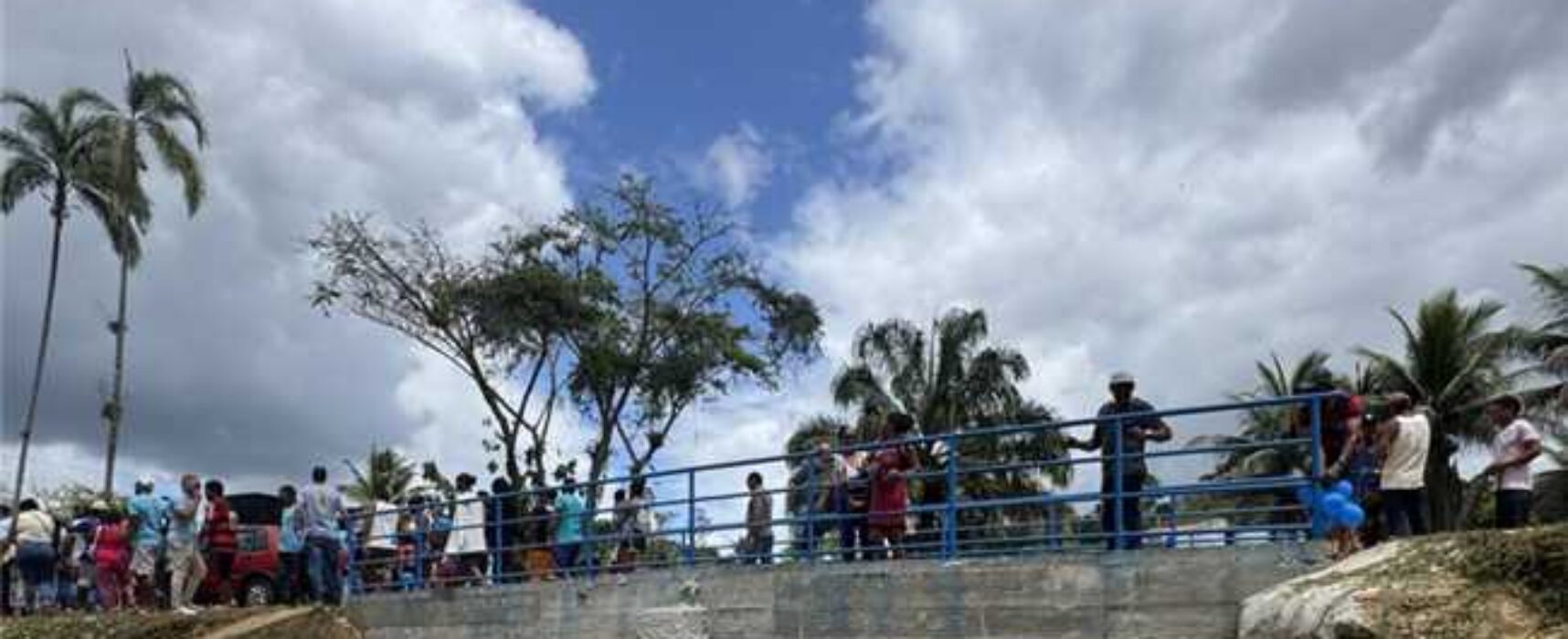 Nova Ponte do Japu é entregue após substituição de antiga estrutura de madeira