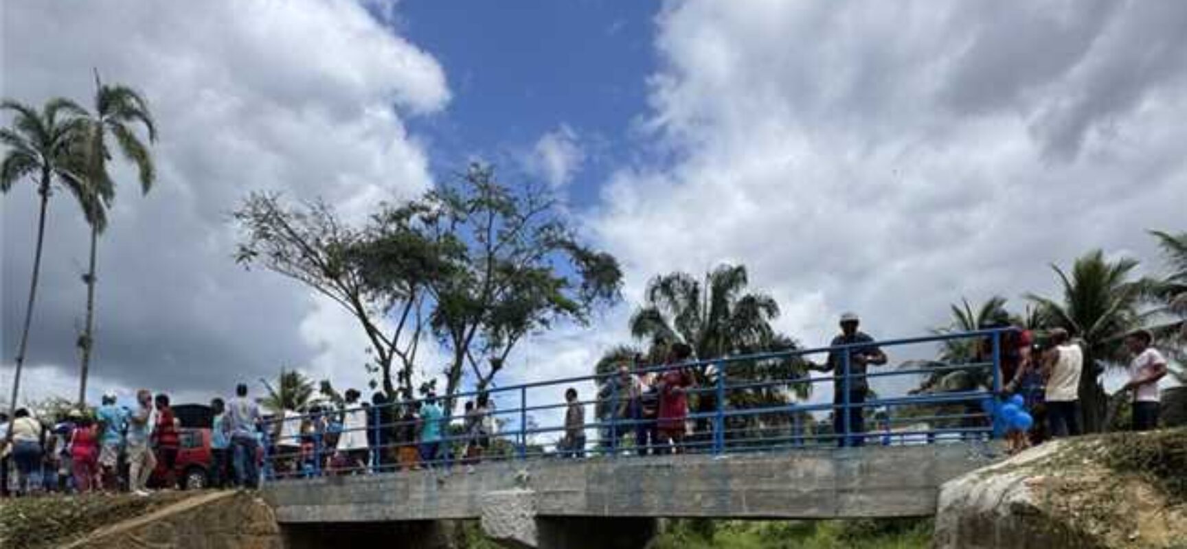 Nova Ponte do Japu é entregue após substituição de antiga estrutura de madeira