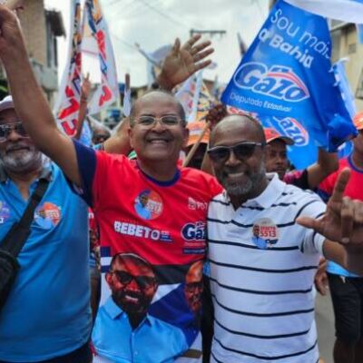 *Caminhadas mostram força de Bebeto e Gazo no Recôncavo Baiano*