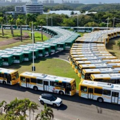 Prefeitura inicia entrega de 700 novos ônibus com ar-condicionado na maior renovação de frota da história de Salvador