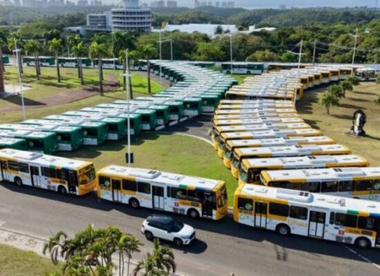 Prefeitura inicia entrega de 700 novos ônibus com ar-condicionado na maior renovação de frota da história de Salvador