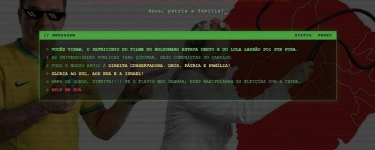 Site da Ancine é invadido e exibe ataques a nordestinos e universidades públicas