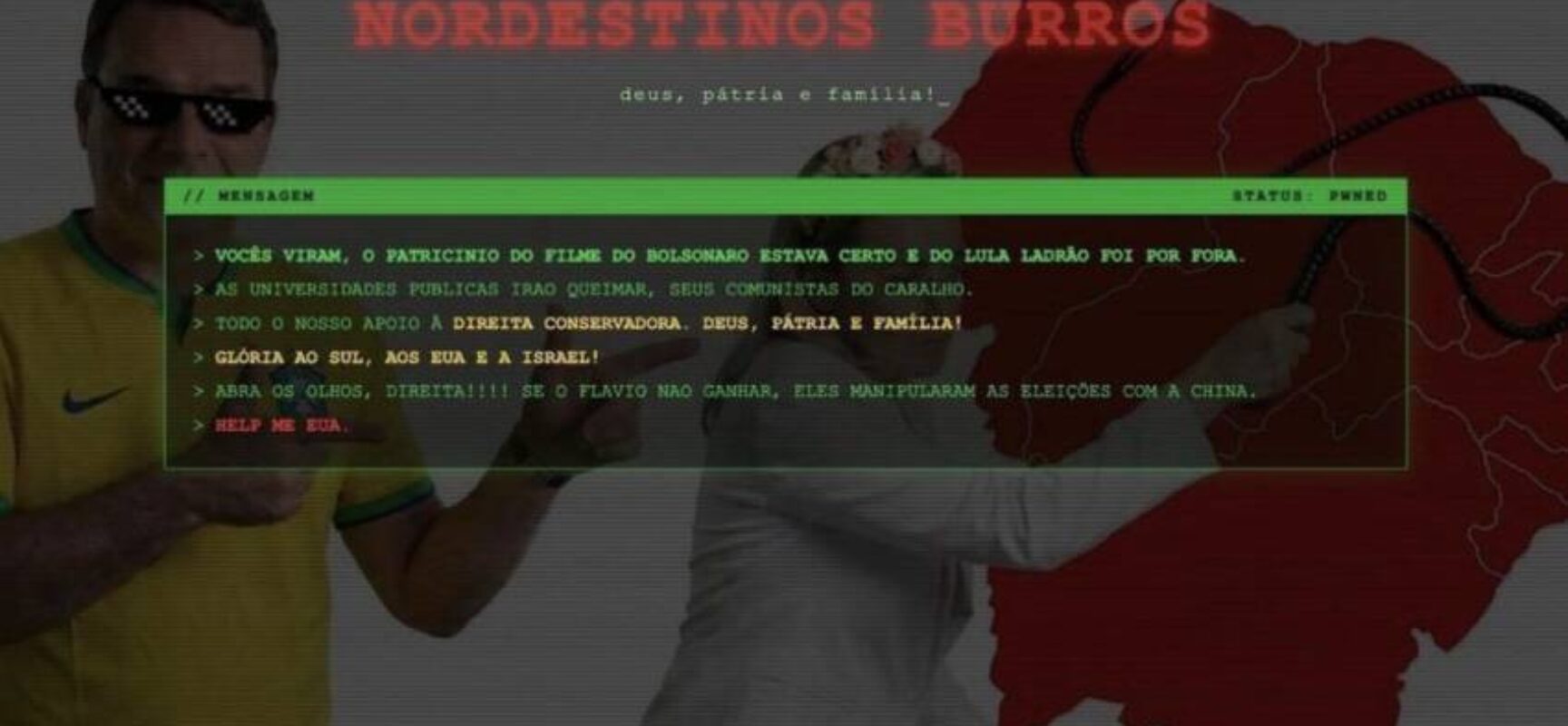 Site da Ancine é invadido e exibe ataques a nordestinos e universidades públicas