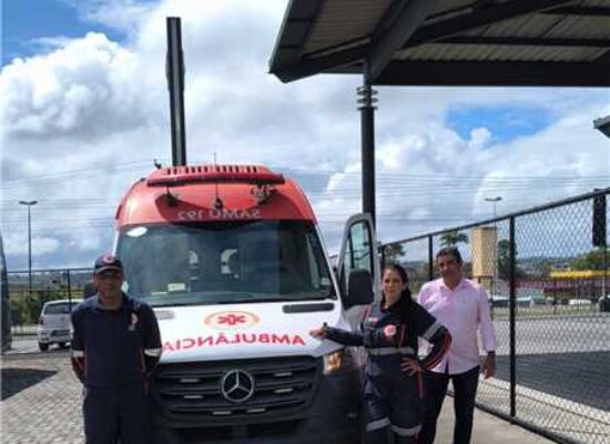 Prefeitura de Ilhéus recupera ambulância e reforça frota do SAMU