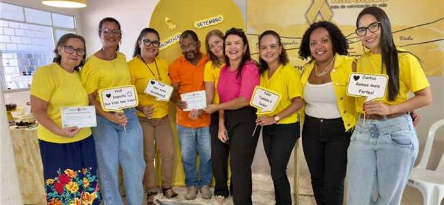 Saúde mental de profissionais da assistência social é tema de atividade em Ilhéus