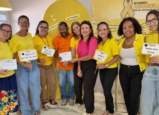 Saúde mental de profissionais da assistência social é tema de atividade em Ilhéus