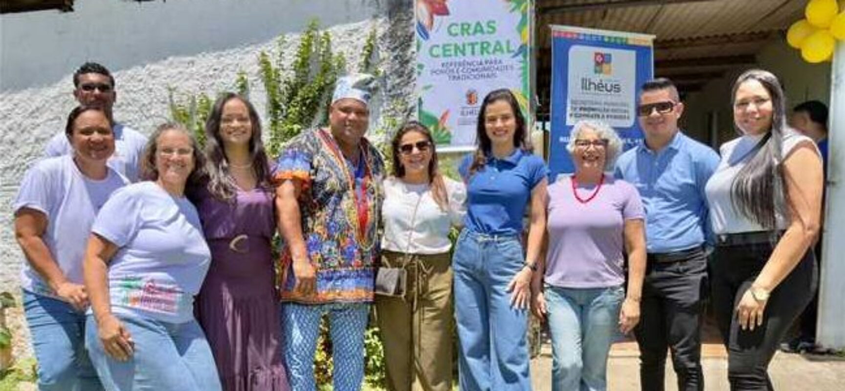 CRAS Central leva orientações e serviços de assistência social à comunidade de Sambaituba
