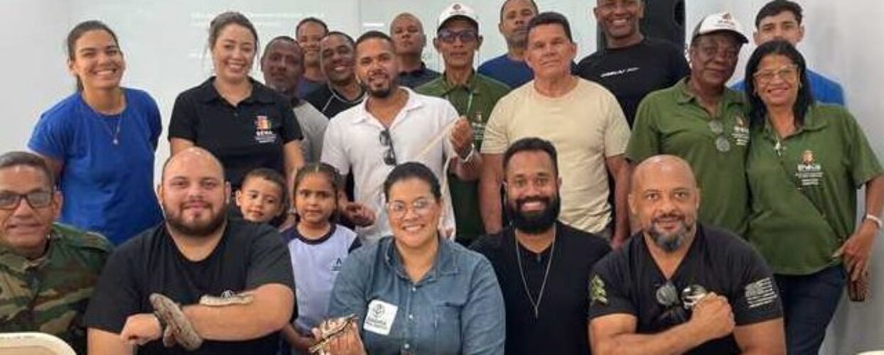 Secretaria de Meio Ambiente promove workshop sobre manejo seguro de animais sinantrópicos