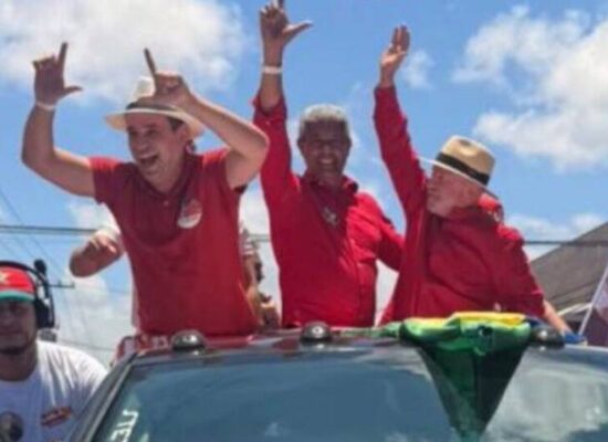 Lula participa de caminhada no RN ao lado de Jerônimo Rodrigues